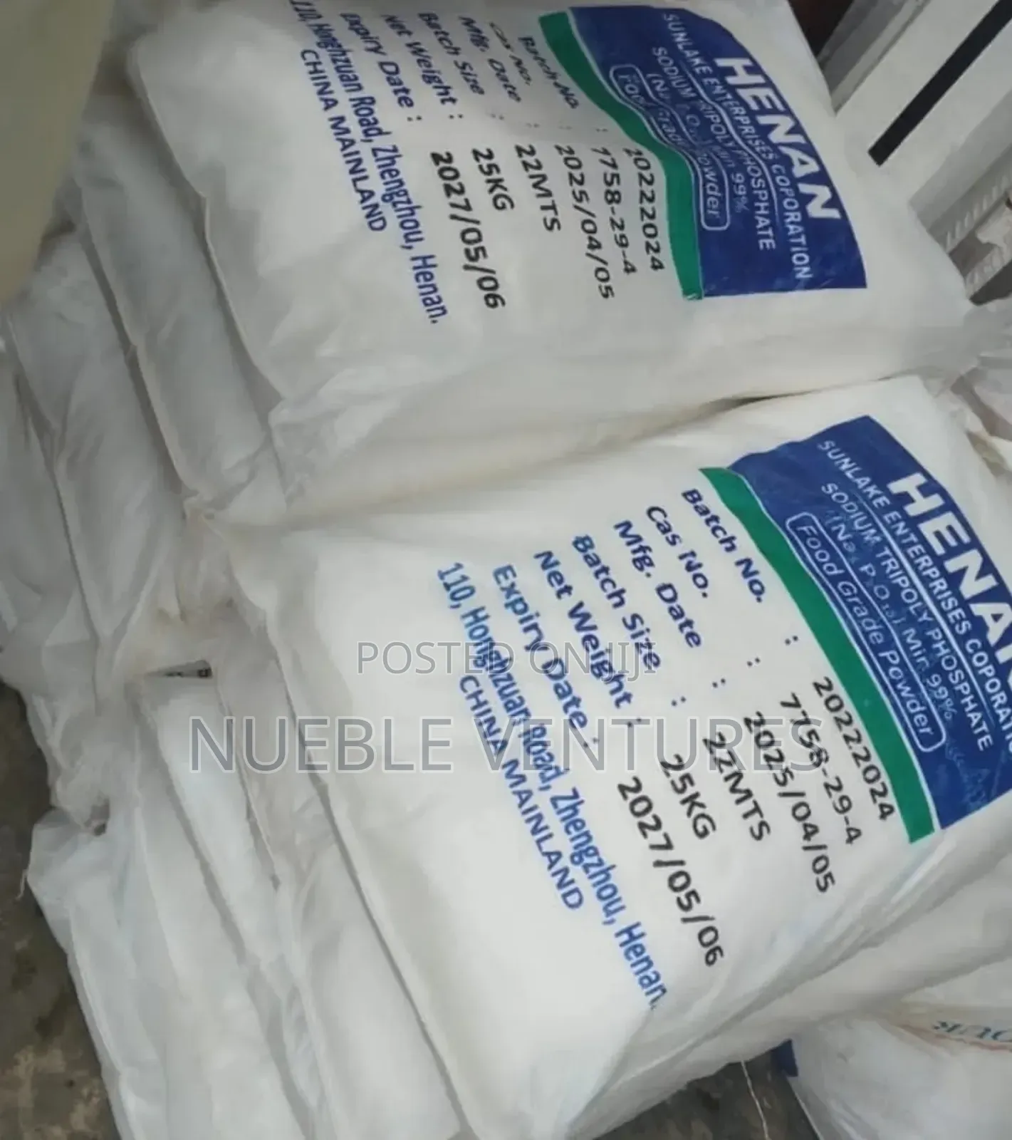 Sodium Tripolyphosphate (Stpp)