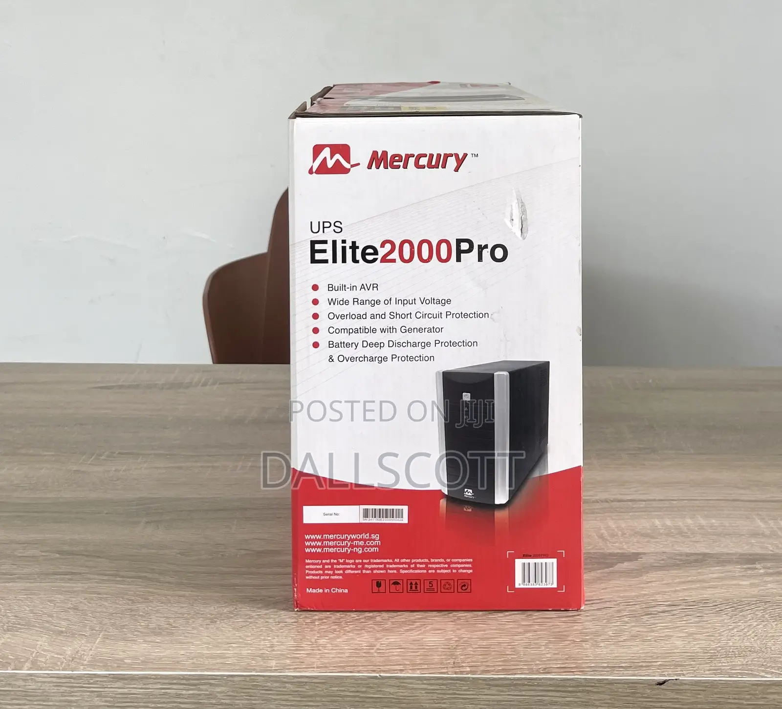 Mercury Elite2000pro Ups – Reliable Power Protection for Your Devices