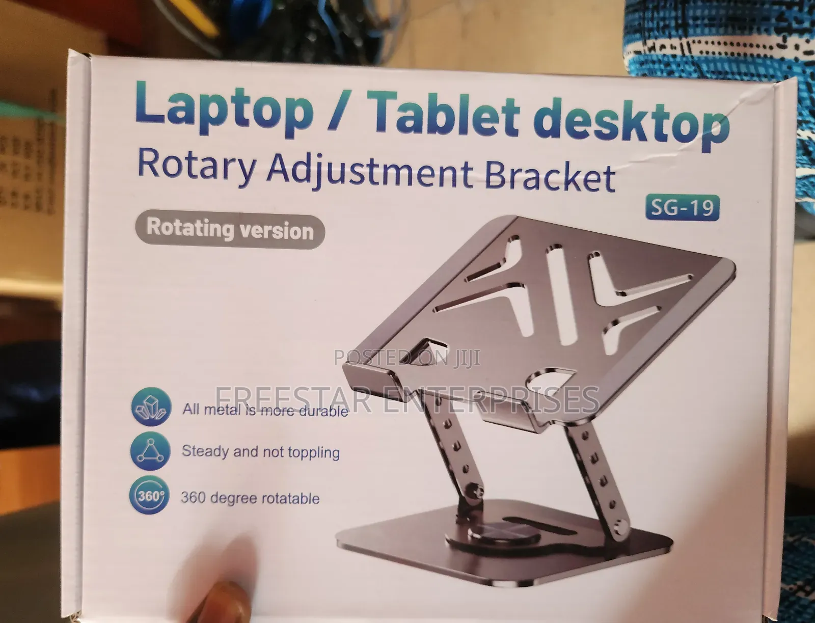 Rotating Laptop Stand. Rotating Tablet Laptop Stand.