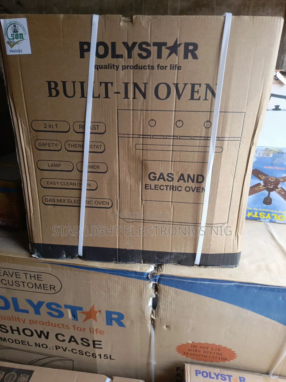 Gas Electric Oven Built-in Polystar