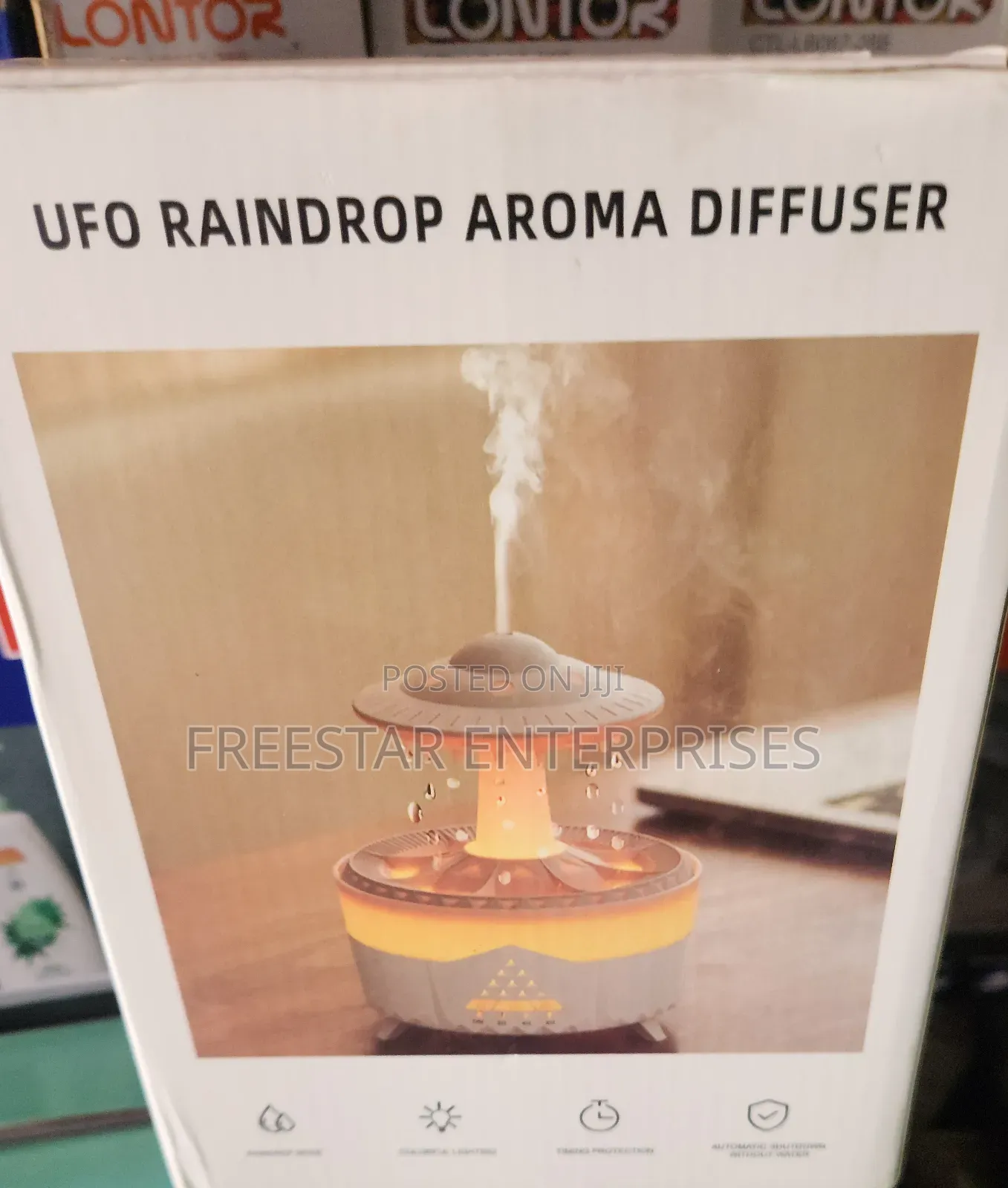 Ufo Raindrop Aroma Diffuser. Aromatherapy.