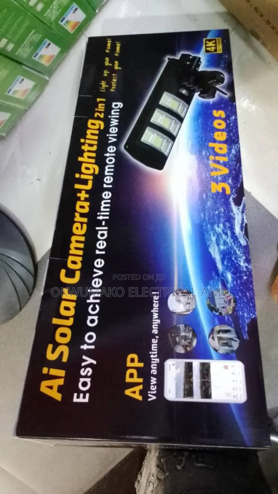 ; Camera Ai Solar Light