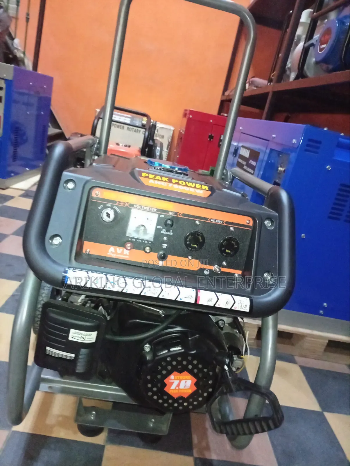Peak Power 3kva Key Starter Generator
