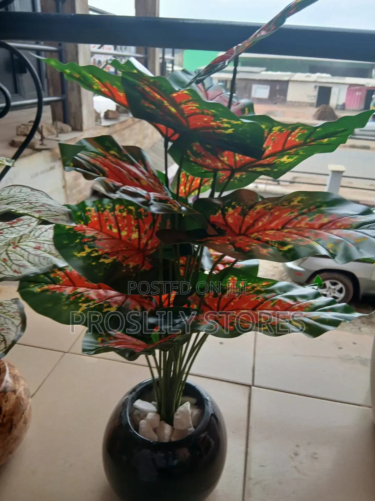 Flower Decor With Pots 70cm