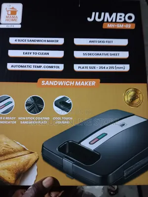 Jumbo 4in1 Sandwich Maker