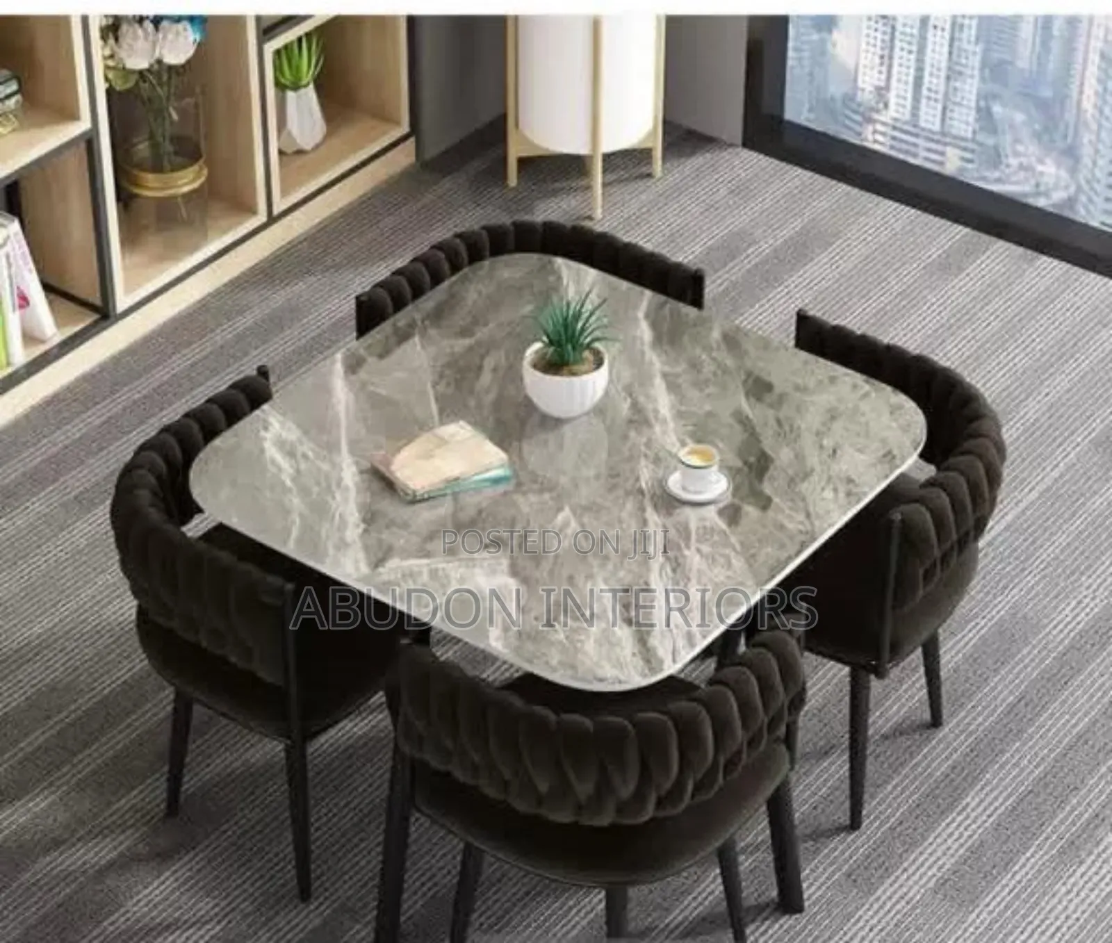 Unique 4 Seaters Dining Set