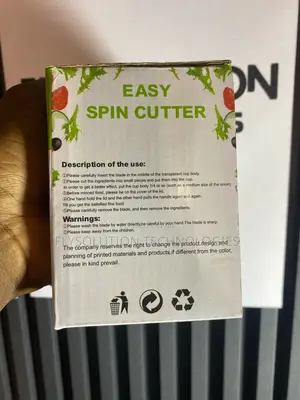 Easy Spin Cutter Manuel Vegetable Pepper Slicer