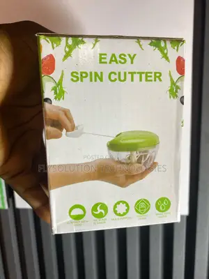 Easy Spin Cutter Manuel Vegetable Pepper Slicer