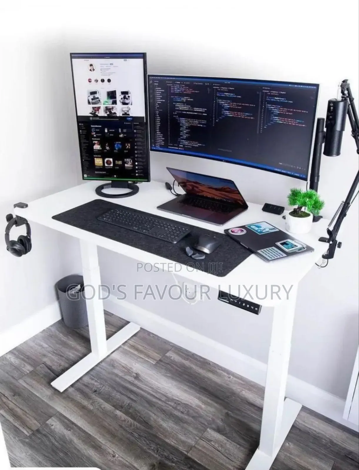 Sit - Stand Studio Gaming Desk.
