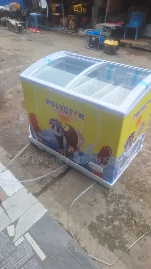 Brand New Polystar Showcase Chiller Freezer (303l) For Ice Cream