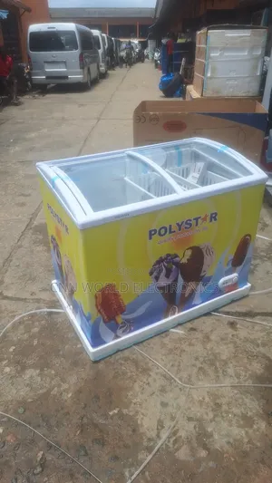 New Polystar 303l Showcase Chiller Freezer For Business Ice Cream