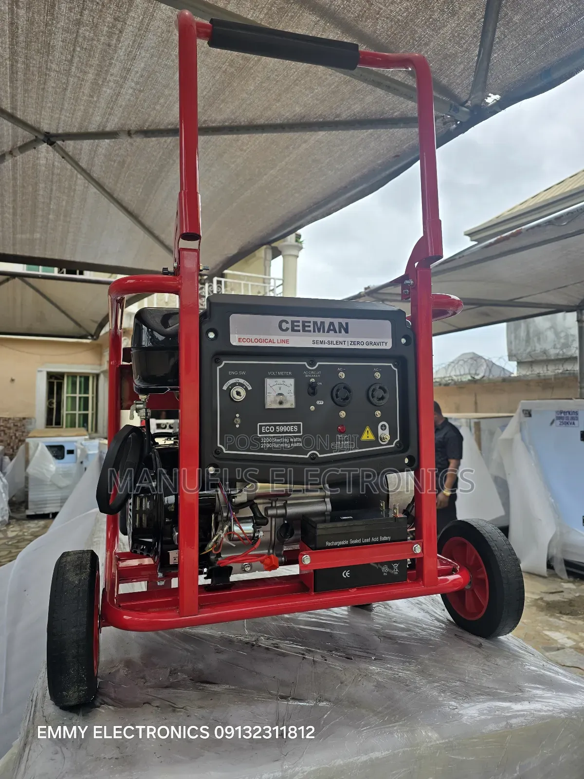 Ceeman Petrol Generator 4.5kva 100% Copper Coil
