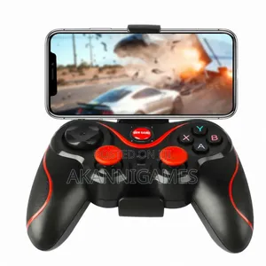 V8 Bluetooth Wireless Controller Grip Gamepad - Android / Ios/ Pc/ Ps3