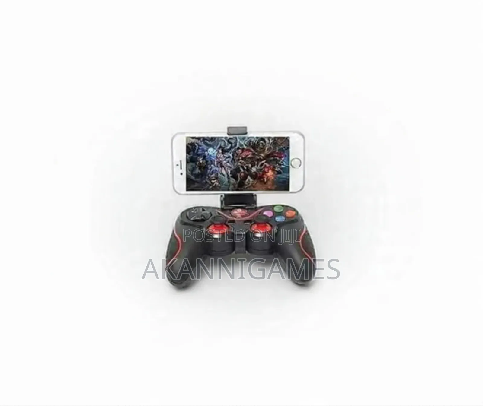 V8 Bluetooth Wireless Controller Grip Gamepad - Android / Ios/ Pc/ Ps3