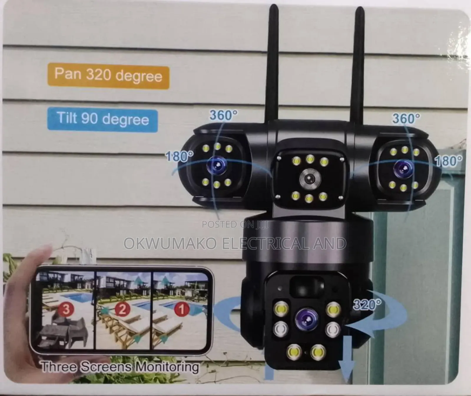 320 Degree Solar Camera