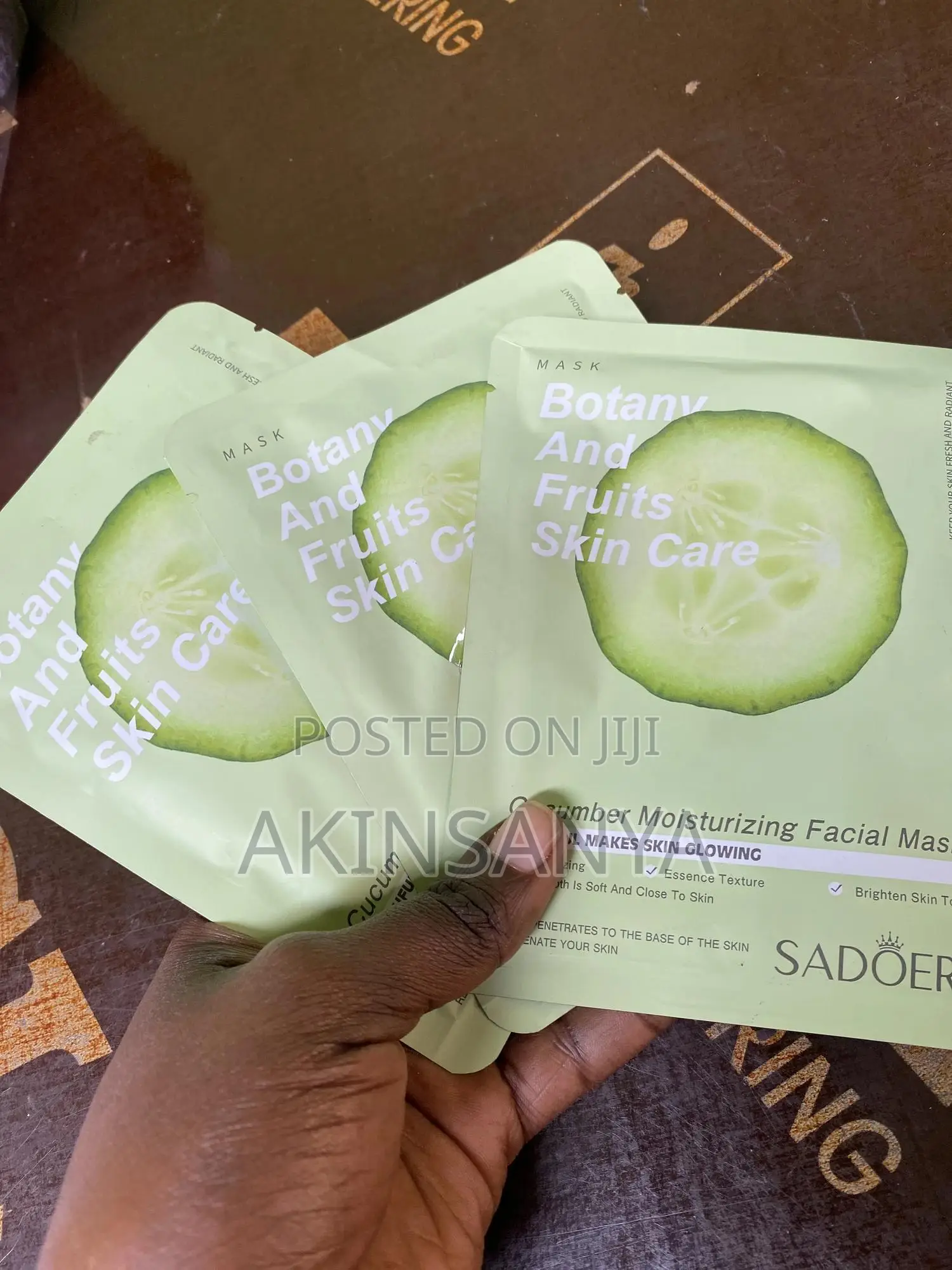 Sadoer Cucumber Moisurizing Face Mask