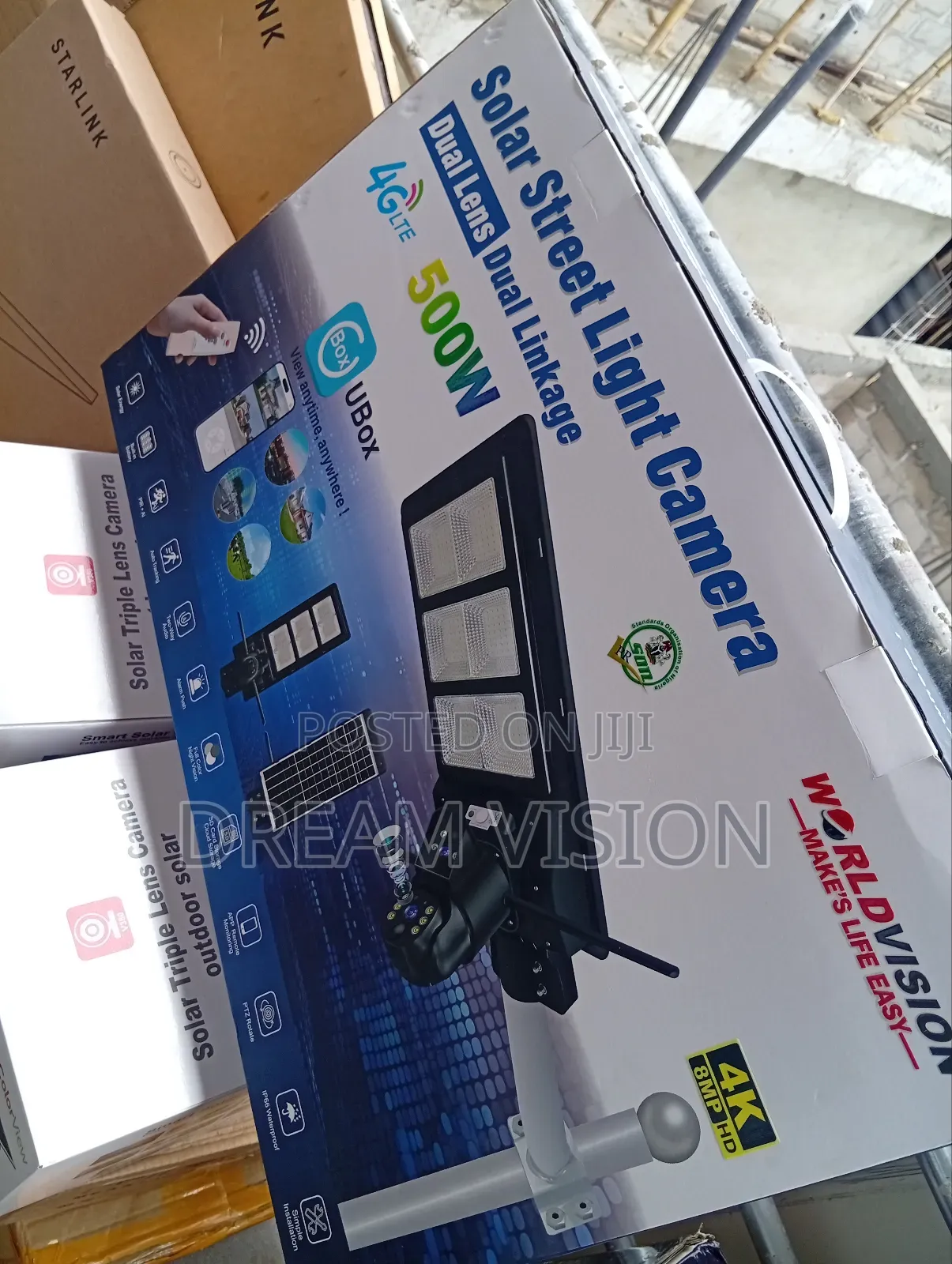 Ubox Interigent Street Light With Camera