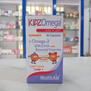 Kidz Omega Chewable Omega 3 Epa/Dha With Essential Vitamins
