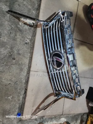 Front Grille With Chrome And Emblem For Lexus Es350 2013-2016 Direct