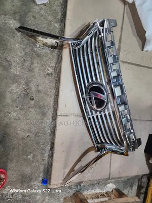 Front Grille With Chrome And Emblem For Lexus Es350 2013-2016 Direct