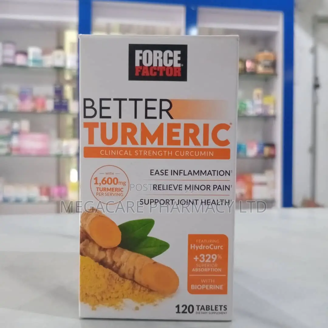 Force Factor Better Turmeric 120 Tablet