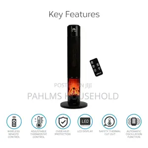 Oscillating 33" Tower Room Heater
