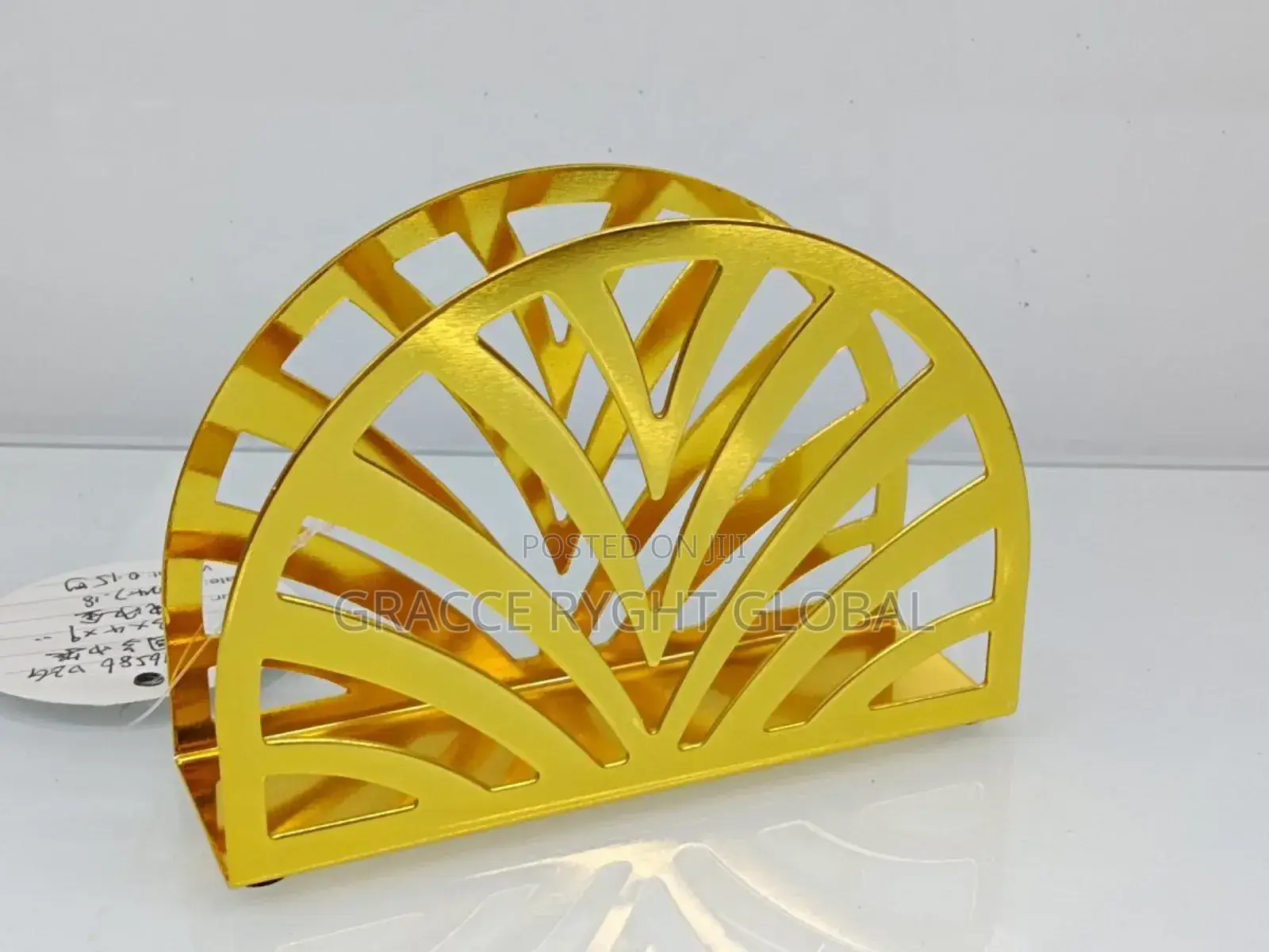 Gold Serviette Holder