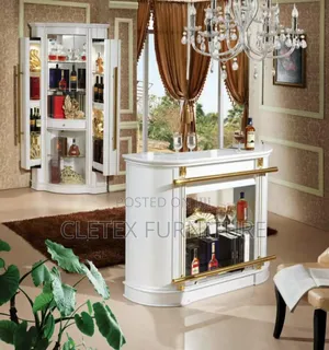 Adjustable Wine  Bar With Counter