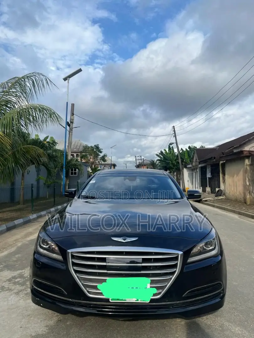 Genesis G80 2016 Black