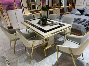 Luxury Marble Dinning Set