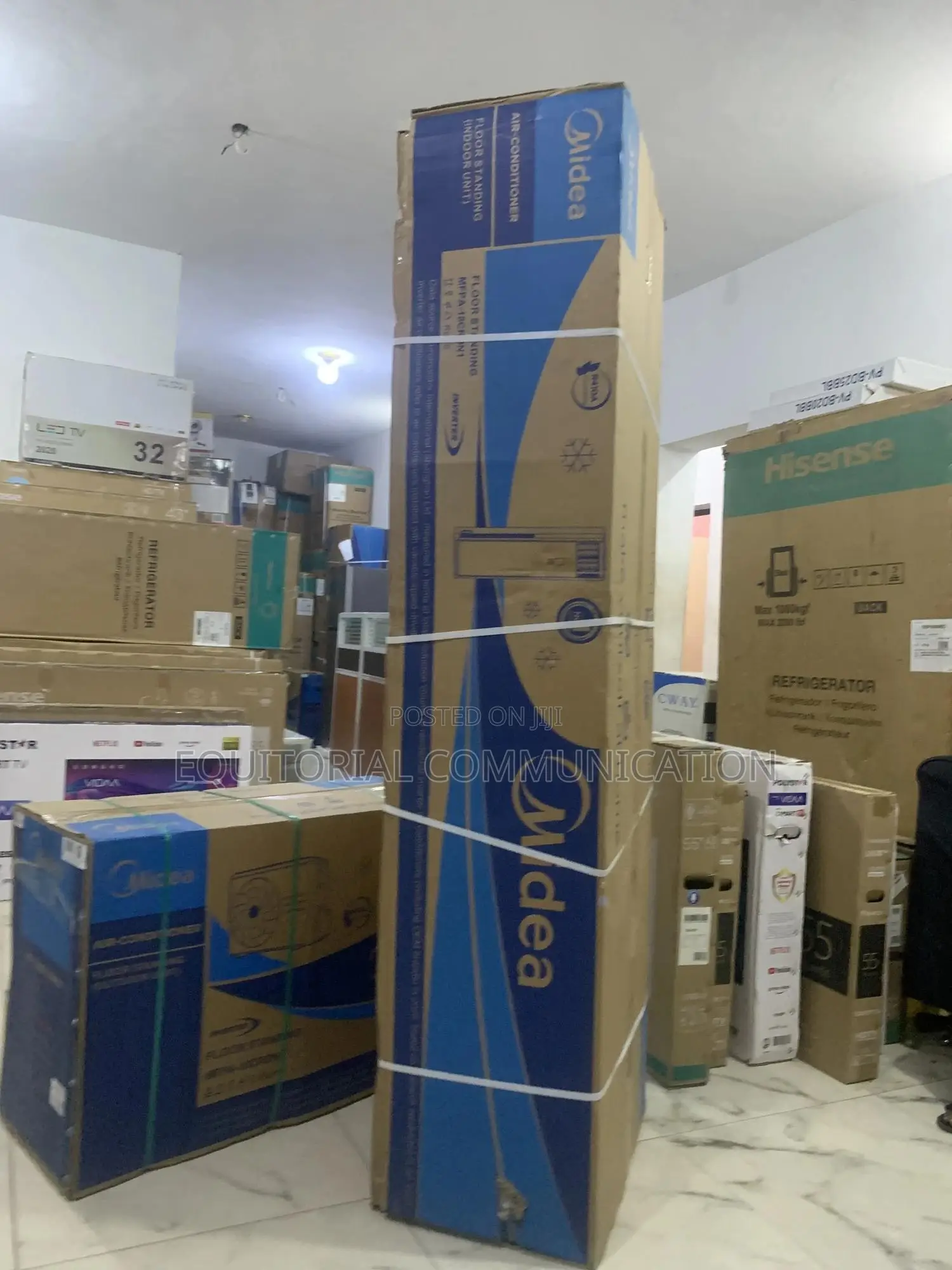 Midea Powercool – Elegant Efficient 2 Ton Inverter Floor Unit