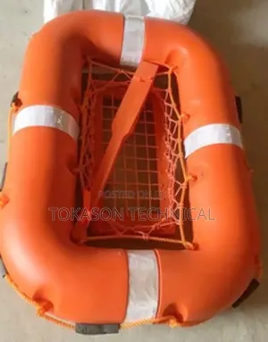 Manual Life Craftinflatable Life Raft Equipped With Paddles