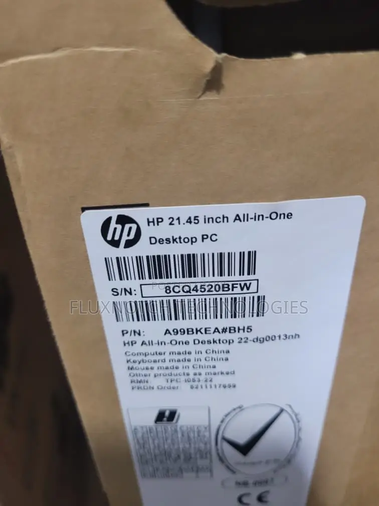 New Desktop Computer HP AiO 22 8GB Intel Core I3 SSD 512GB