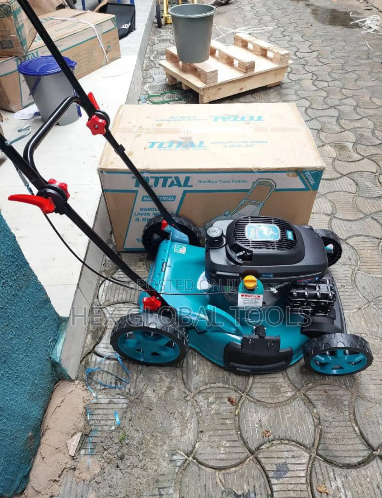 Gasoline Lawn Mower Machine