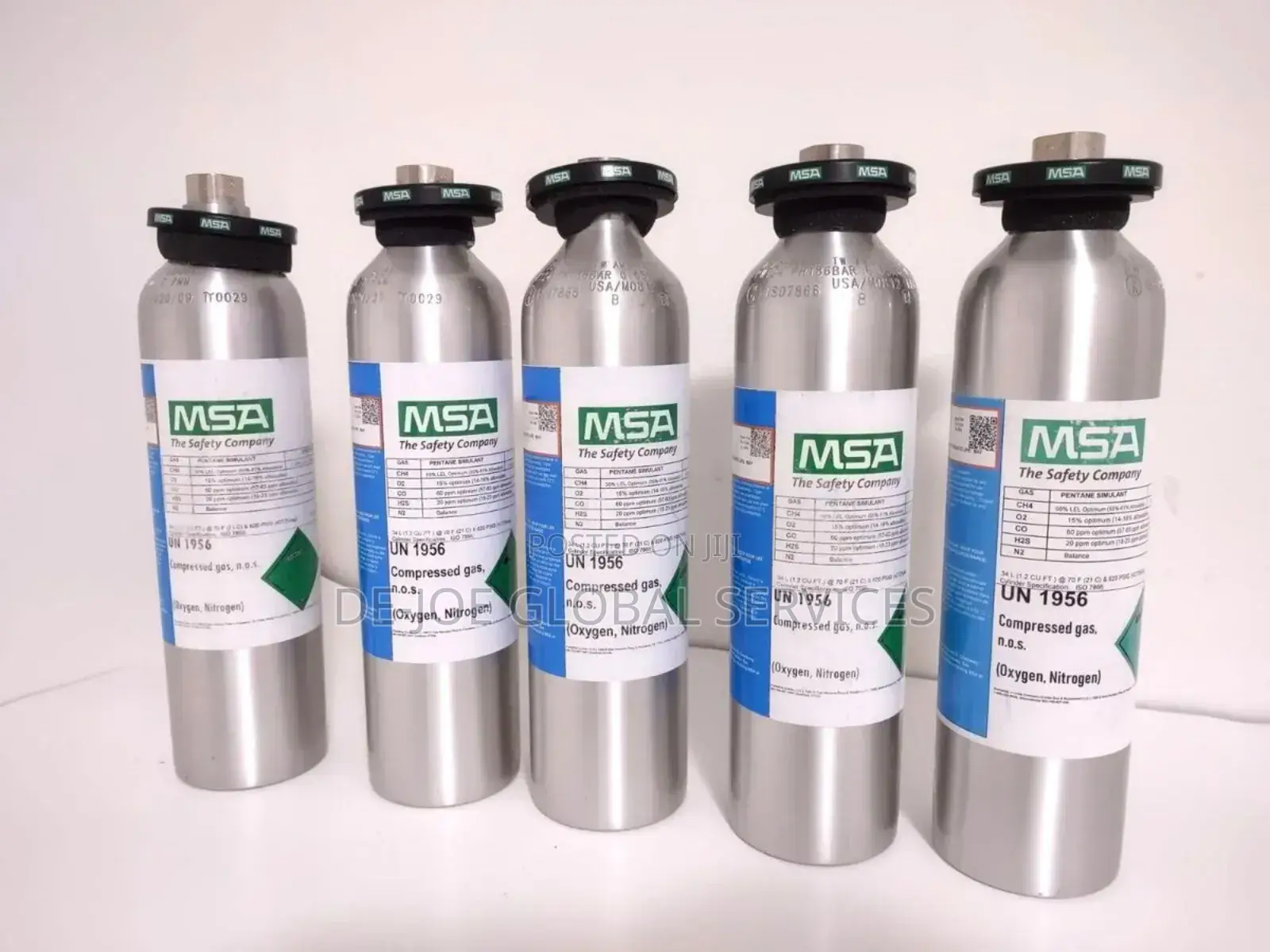 Msa Compressed Calibration Gas