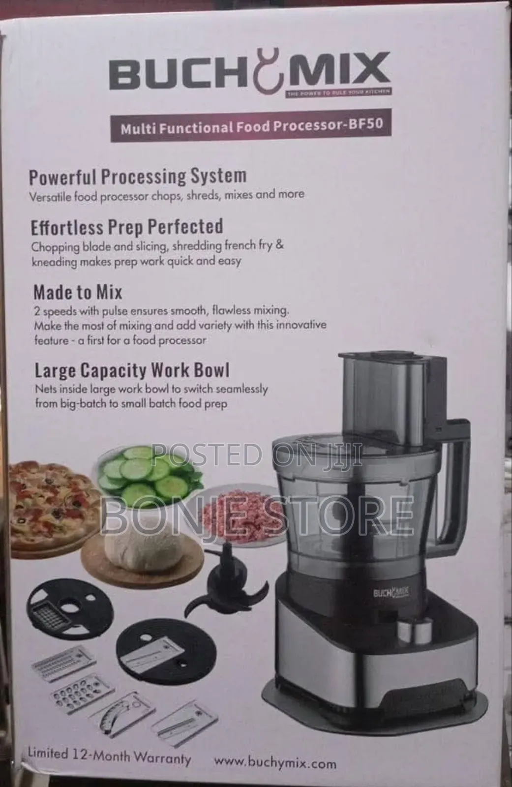 16 Cups Buchymix Multifunctional Food Processor