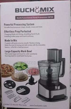 16 Cups Buchymix Multifunctional Food Processor