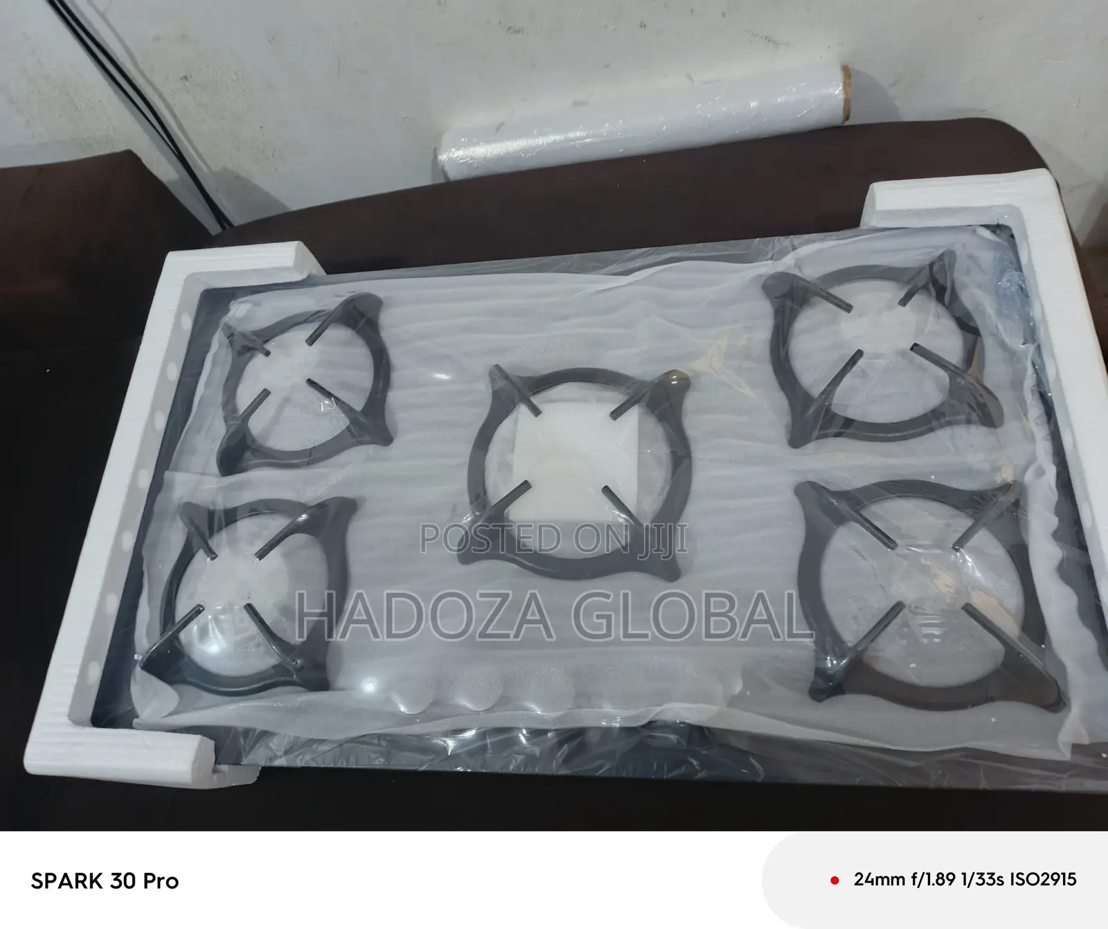Inbuilt Gas Hob With 5 Burners – Efficient & Stylish