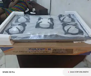 Reliable 5-burner Hob For Daily And Heavy Cooking