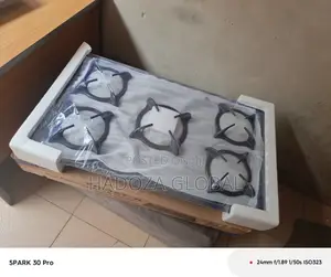 Integrated Gas Hob – 5 Burners For Professional Cooking