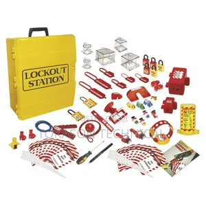 Master Lock S1850e410 Lockout Station, Designed for Electrical
