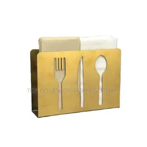 Gold Serviette Holder Stand