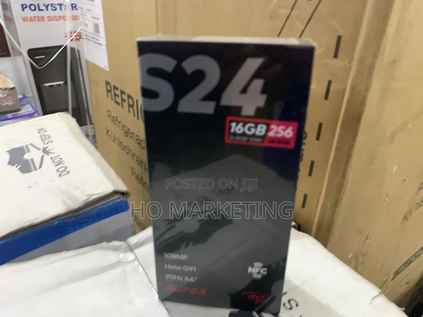 New Itel S24 256 GB Black