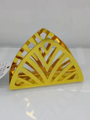 Quality Gold Serviette Holder Stand