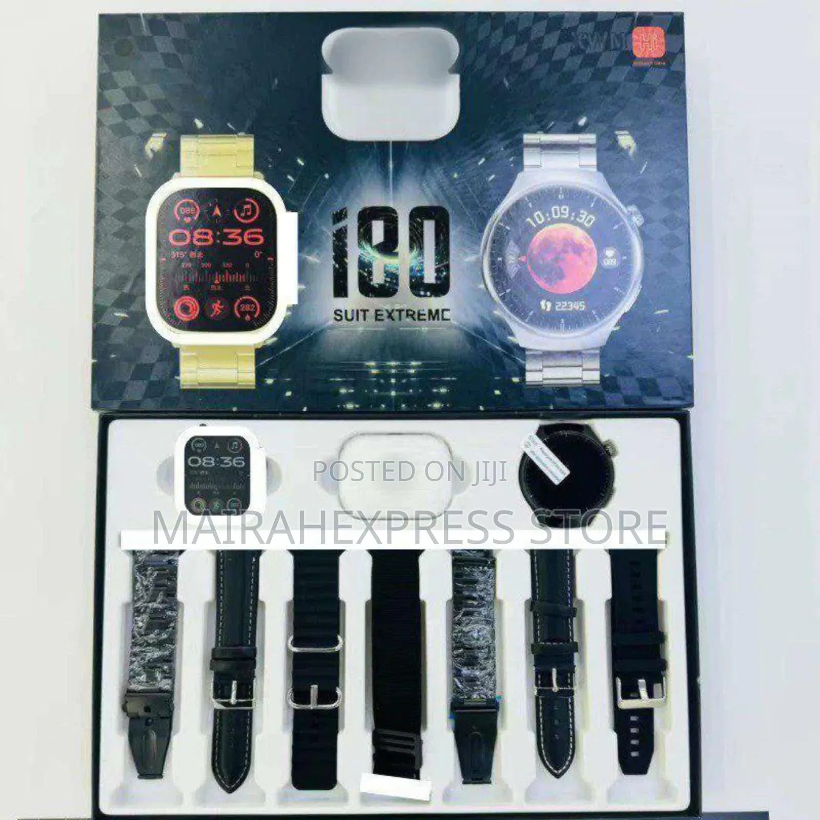 I80 Suit Extreme Max Combo Pack Premium Smart Watch