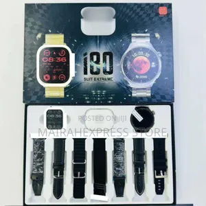 I80 Suit Extreme Max Combo Pack Premium Smart Watch
