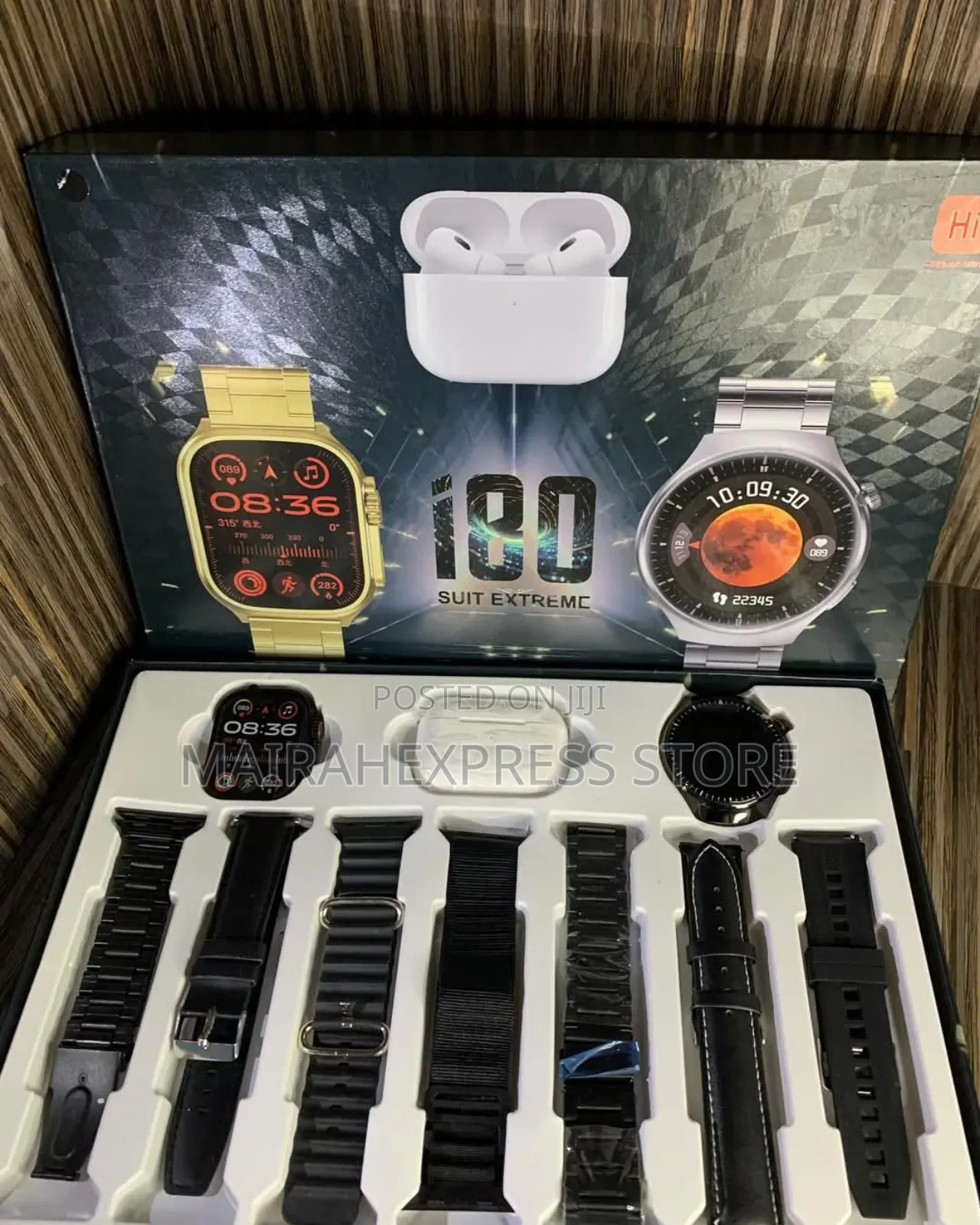 I80 Suit Extreme Max Combo Pack Premium Smart Watch