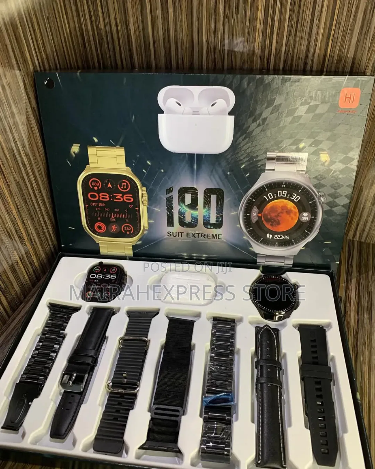 I80 Suit Extreme Max Combo Pack Premium Smart Watch