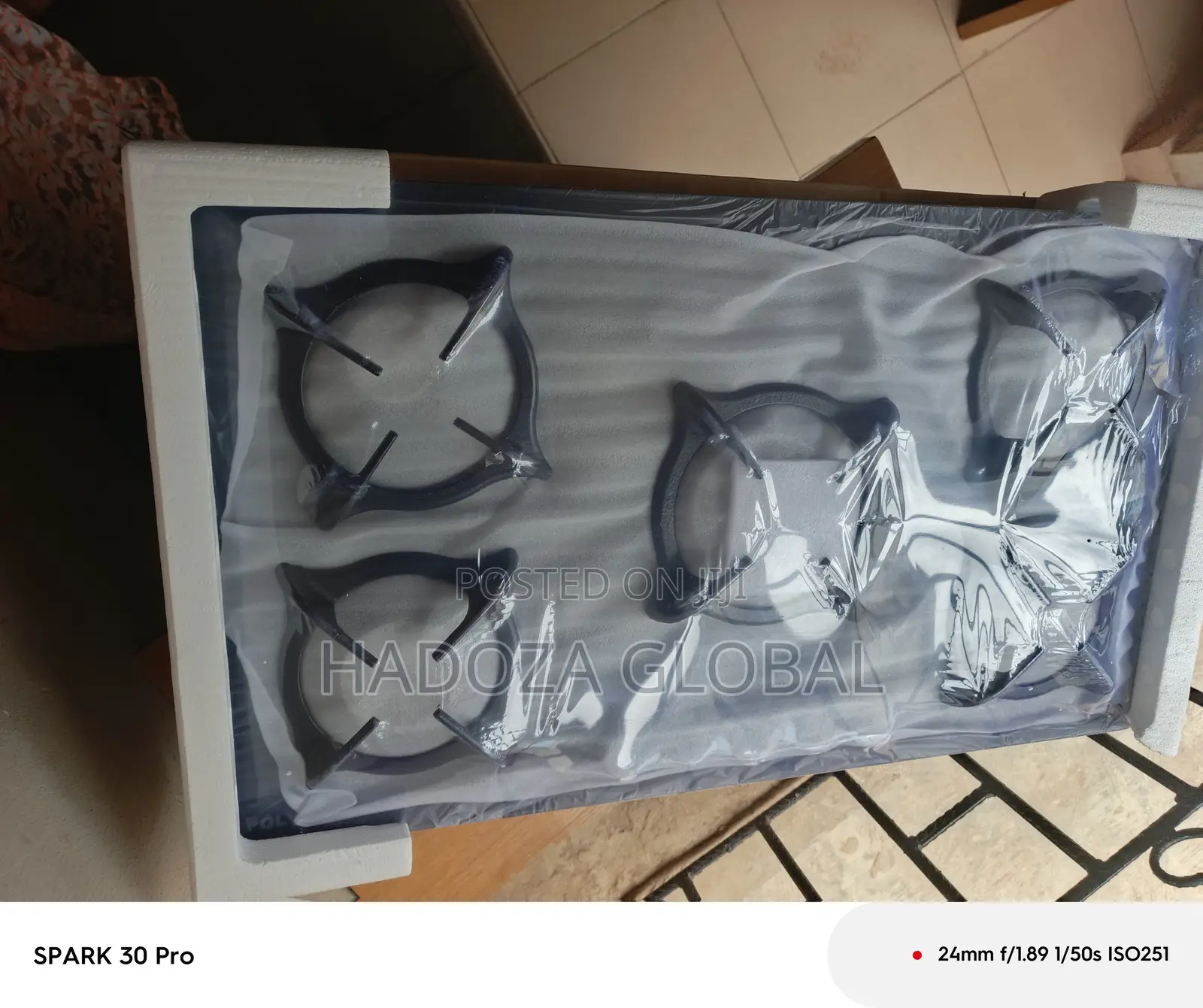 Polystar Glass Hob – 5 Burners For Speed & Efficiency
