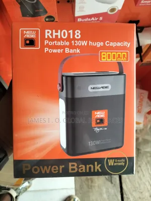 New Age Potable Power Bank for Laptops and Phones 80,000 Mah, 130w